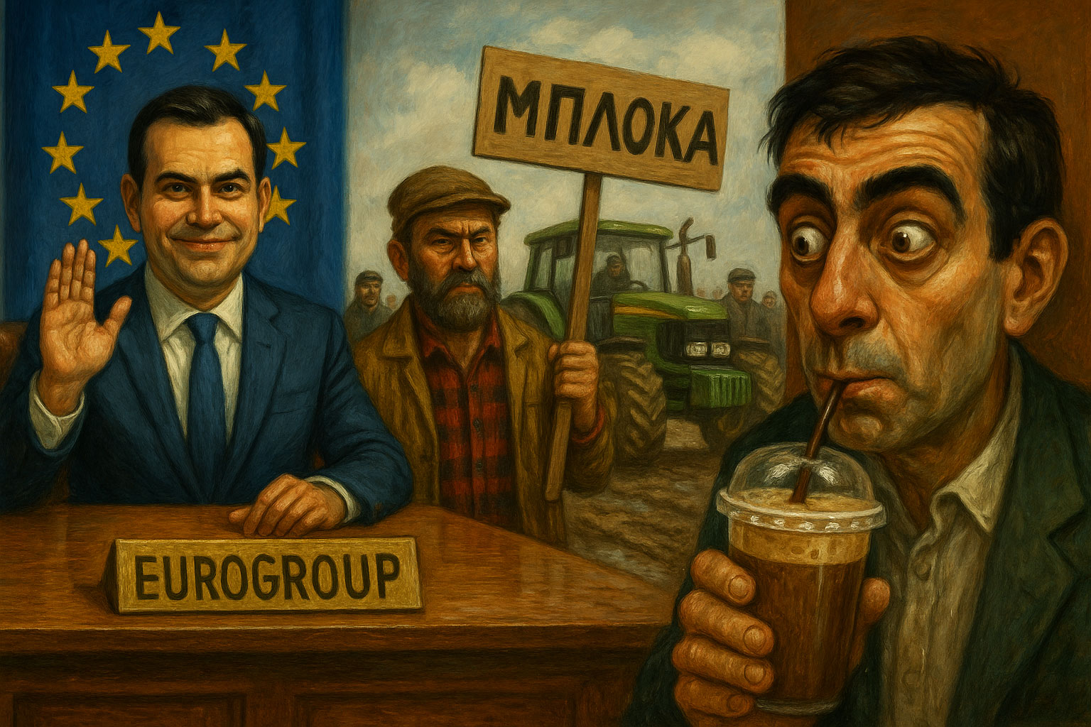 Eurogroup - Φραπές: Η γκροτεσκ κανονικότητα του “απέραντου φρενοκομείου” - Επισκόπηση Τύπου 12/12