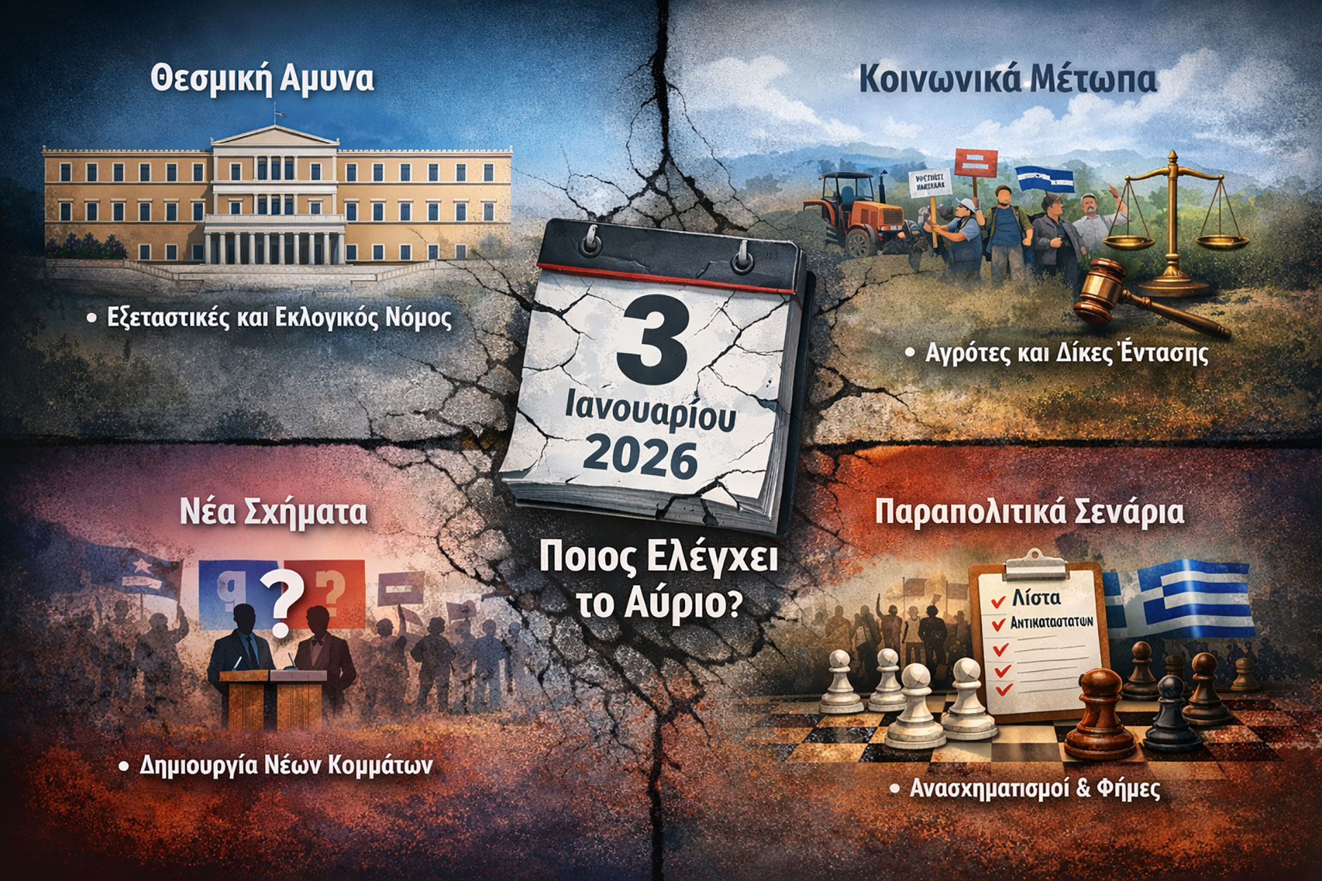 Η χρονιά που δεν ξεκίνησε ποτέ - Επισκόπηση Τύπου 03/01 Η χρονιά που δεν ξεκίνησε ποτέ – Επισκόπηση Τύπου 03/01