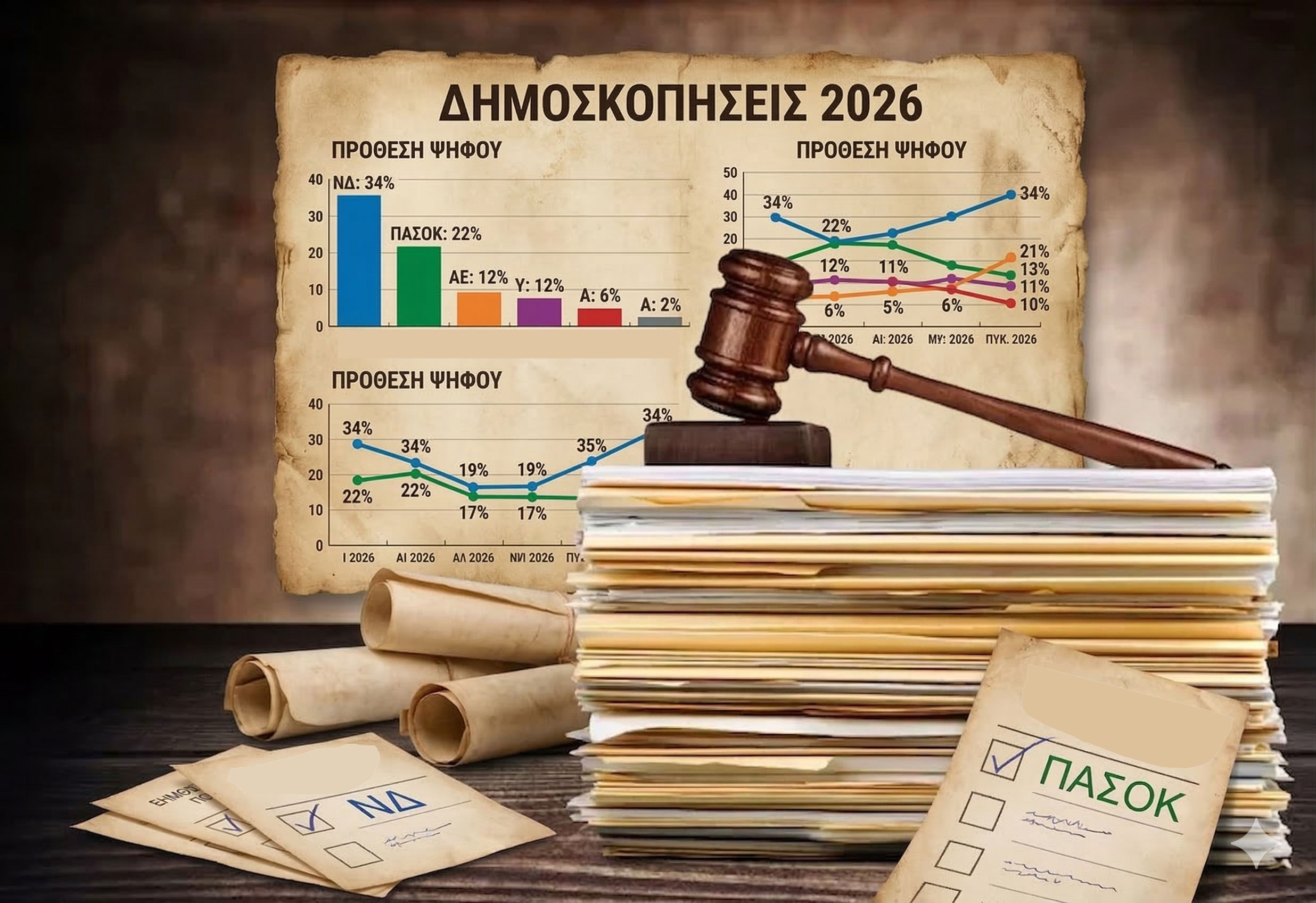 Όλα καλά στις δημοσκοπήσεις… μέχρι να μιλήσουν οι δικογραφίες - Online Παραπολιτικές στήλες 17/03 Όλα καλά στις δημοσκοπήσεις… μέχρι να μιλήσουν οι δικογραφίες – Online Παραπολιτικές στήλες 17/03