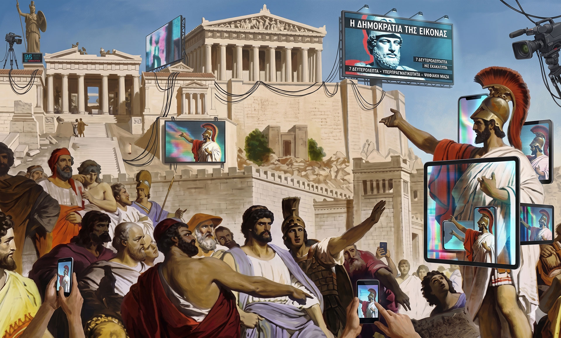Δημοκρατία: Η κάλπη, η οθόνη και ο όχλος – Άποψη 17/04