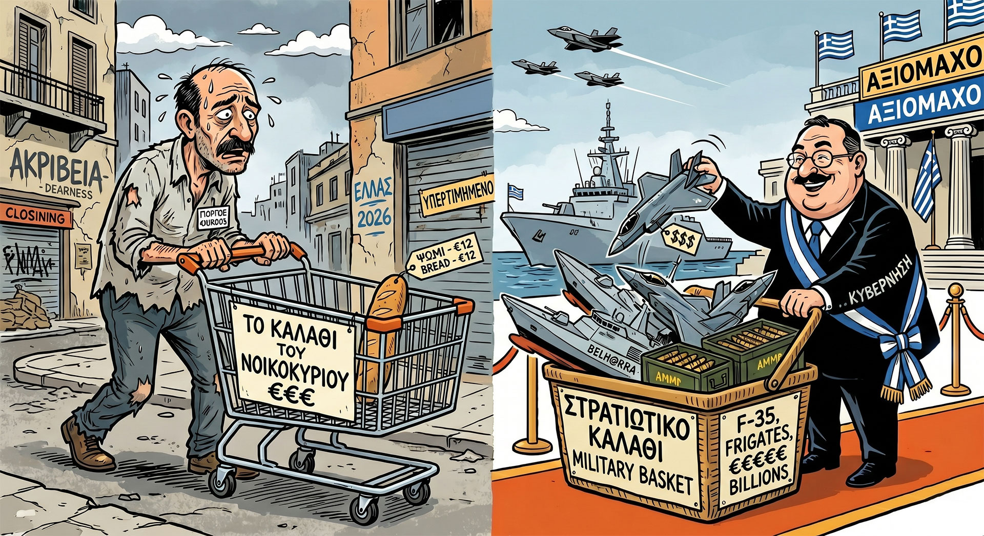 Η χώρα θωρακίζεται έξω και ραγίζει μέσα – Επισκόπηση Τύπου 29/05